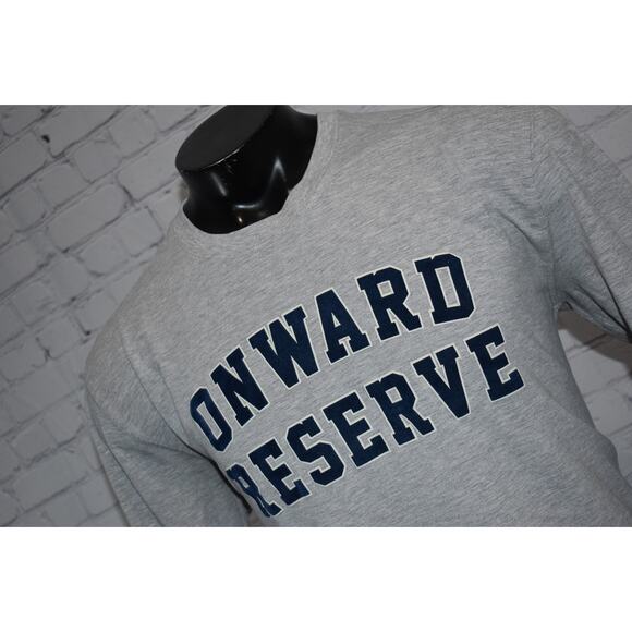 Onward Reserve T-Shirt Mens Size XL Cotton Polyester Blend Gray Long Sleeve - Picture 1 of 7